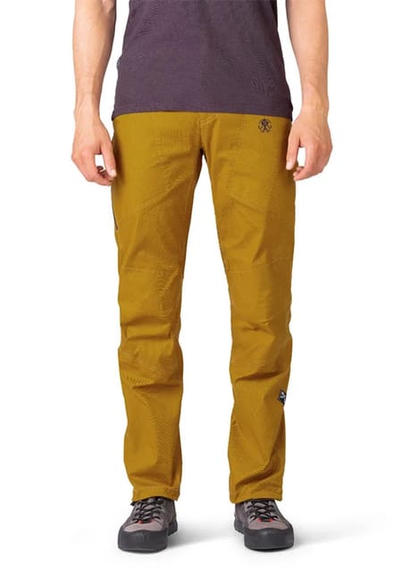 Rafiki Crag Broek Geel M Man