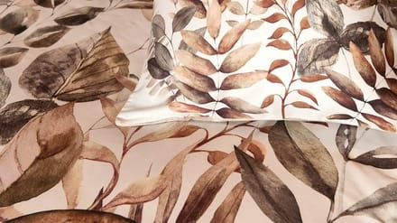 Snoozing Rowan Dekbedovertrek - Eenpersoons - 140x200/220 cm - Zand