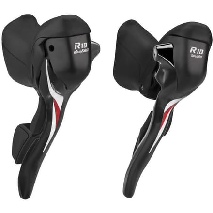 Paar shimano compatible dubbele aluminium road shifters behalve tiagra 4700 Microshift