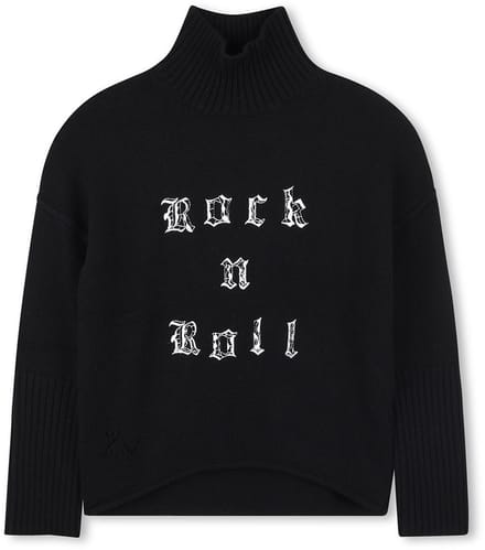 Zadig & Voltaire X60517 Sweatshirt Zwart 8 Years Meisjes