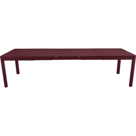 Fermob Ribambelle tafel - B9 zwarte kers - 3 Inlegplaten