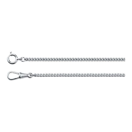 Stalen ketting voor zakhorloge 30cm lang