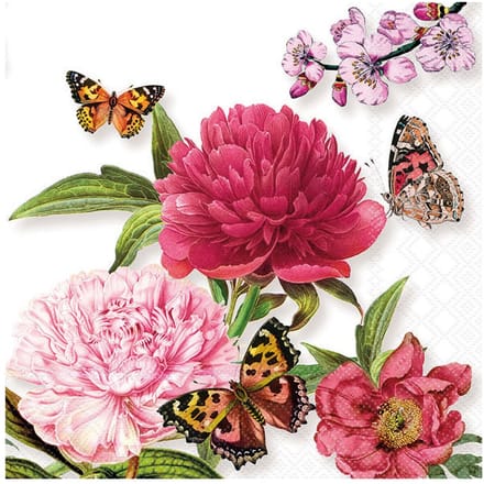 Servet "Lovely Peonien"