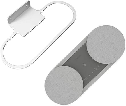 Draadloze Soundbar Wandbeugel voor Draagbaar Thuisbioscoopsysteem met Bluetooth Speaker, Wit en Stijlvol Ontwerp