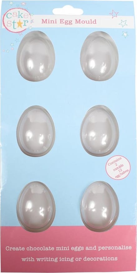 Cake Star Mal 6 Mini Eieren set/2