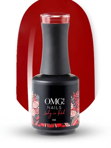 Limea OMG Gellak 018 Lady in Red 15ml - Gel nagellak - Rode Gel lak - OMG nails - Rood