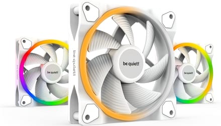 be quiet! LIGHT WINGS 120mm PWM - triple pack - Case ventilator - 120mm - Wit met RGB-licht - 22 dBA