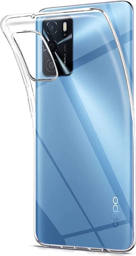 Hoesje voor Oppo A16 backcover Shockproof siliconen Transparant