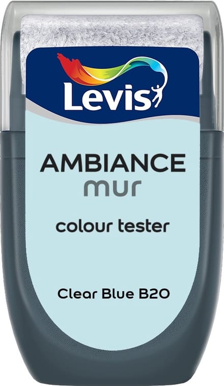 Levis - Muurverf Kleurtester Mat Mix - Clear Blue B20 - Mengverf - 30 Ml