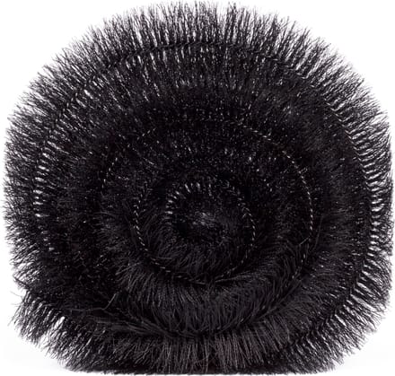 Benson Flexibele dakgootborstel - Ø 10 cm x 4 meter - zwart - roestvrijstaal en nylon
