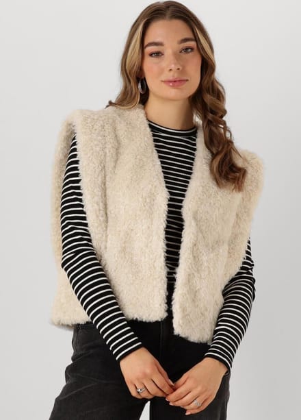 Catwalk Junkie Teddy Body Warmer Blazers Dames - Wit - Maat 42