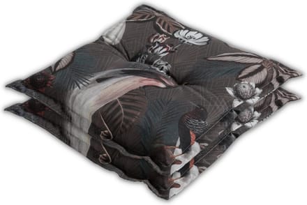 Madison - Zitkussen - Universeel - 2 stk. - 50x50 cm - Sofie Taupe - Hocker - Taupe