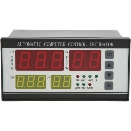 Eier incubator Controller Thermostaat Automatische Temperatuur Vochtigheidssensor Controller voor Incubators Koelkast 220V gray