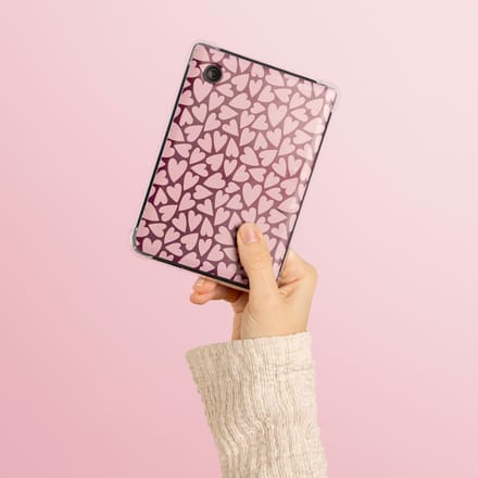 imoshion Design Clear Backcover voor de Kobo Libra Colour - Hearty Blush