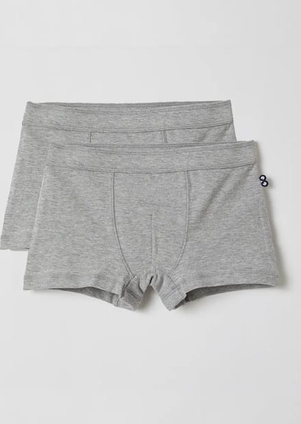Woody Jongens Boxer Duopack Grijs 8A