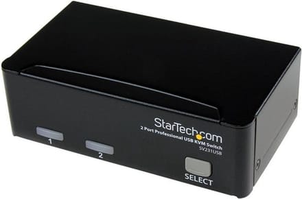 StarTech 2-poort Professionele USB KVM-Switch met Bekabeling