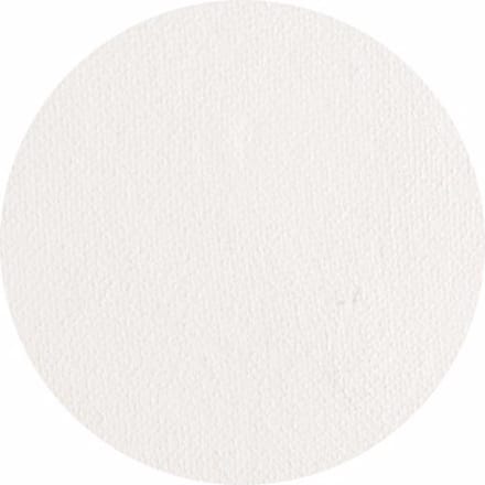 Superstar grimeer schmink - 2x - wit - 16 gram - carnaval/verkleed thema - kinderen/volwassenen