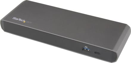 StarTech.com Thunderbolt 3 Dual-4K laptop docking station - Mac en Windows - Power Delivery 85W - TB 3 Dock - Dockingstation - Thunderbolt 3 - DP - GigE