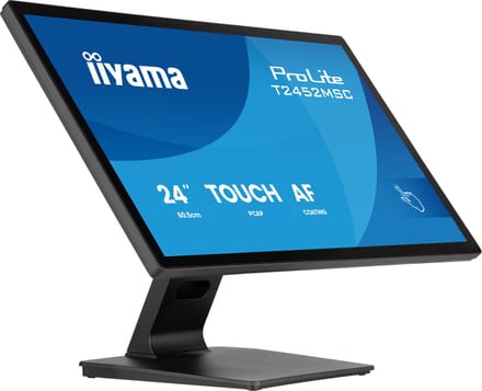 iiyama ProLIte T2452MSC-B2 - 24 inch - Full HD - IPS - Touch - 400 cd/m2 - Speakers