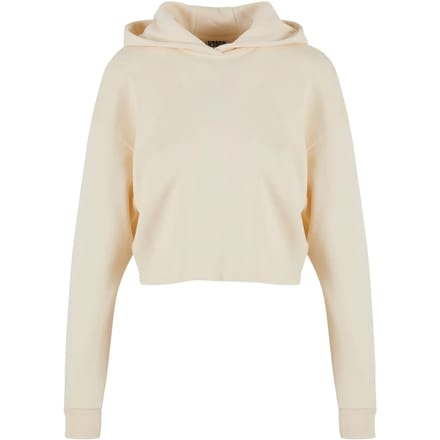Urban Classics - Oversized Light Terry Crop Hoodie - XL - Beige