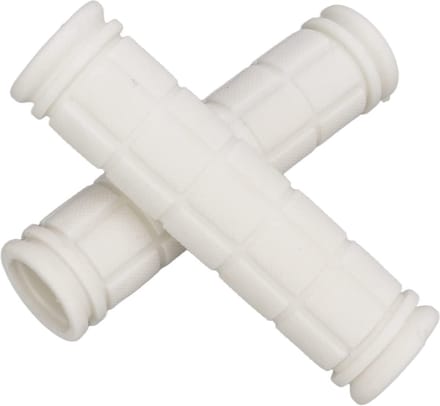 *** Full Grip Fietshandvatten Wit - Anti Slip - Fietsstuur - 115mm/22mm - van Heble® ***