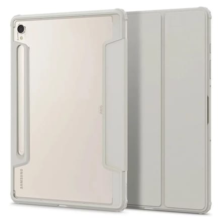Spigen Ultra Hybrid Pro Bookcase voor de Samsung Galaxy Tab S9 11.0 inch - Grijs