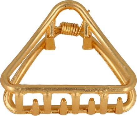 Haarsoires Haarspeld Haarklem 4cm – Open Driehoek Vorm – Metaal – Goud