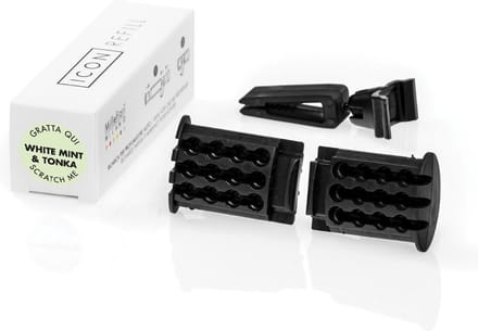 Millefiori Milano Icon car refill White Mint en Tonka