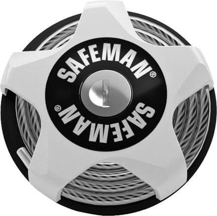 SAFEMAN - Kinderwagen slot - Mountainbike & Racefiets Compact & Multifunctioneel - Wit