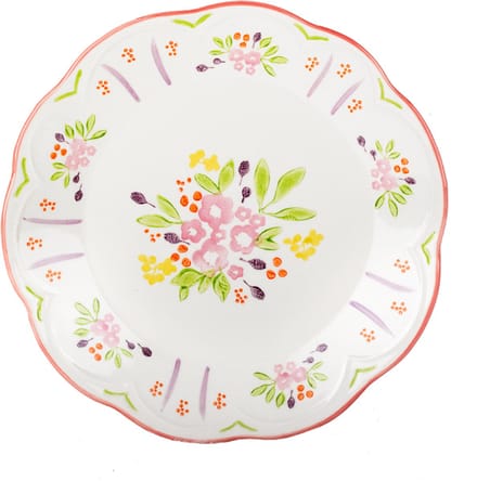 Kitsch Kitchen diner bord Mercado de Flores groen
