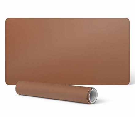 Bureauonderlegger voor toetsenbord en accessoires, bruin, 100x50 cm