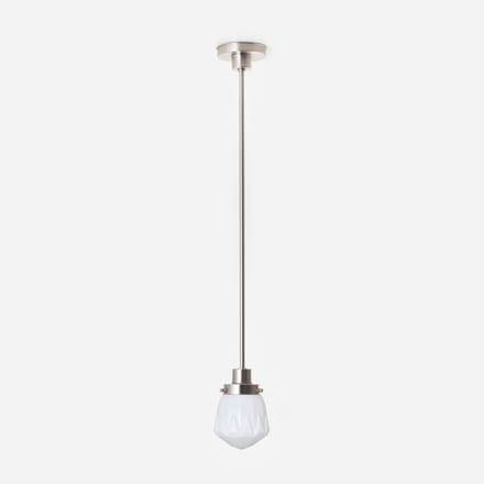 Hanglamp Rocket 20's Matnikkel - Art Deco Trade
