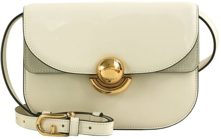 FURLA Leren schoudertas Sfera Mini Crossbody Bag Panna crème