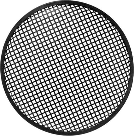 HQ-Power Luidsprekerrooster, 15", metaal, zwart