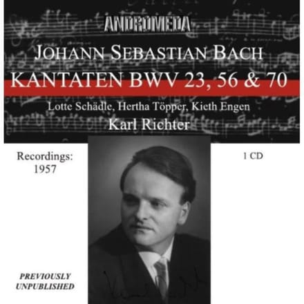 Bach: Canatatas Bw 23,56 & 70 (Muni