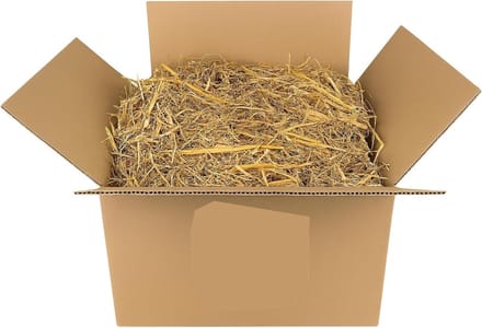 Natuurlijk stro - Dier stro - Kattenbak vulling - Hoog absorptievermogen - 1 kg - Natuurlijk