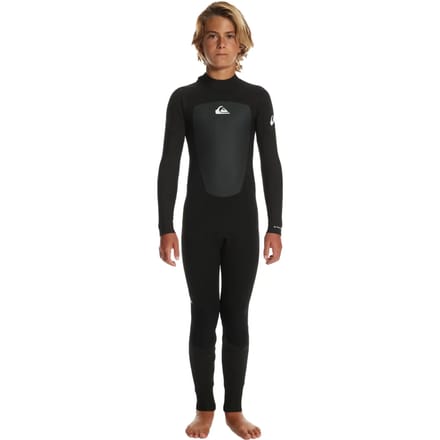 2025 Quiksilver Jongens Prologue 3/2mm Flatlock Rug Ritssluiting Wetsu