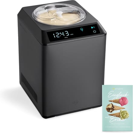 Springlane Zelfvriezende IJsmachine & Yoghurtmaker 2,5L - RVS ijsbeker - Erika