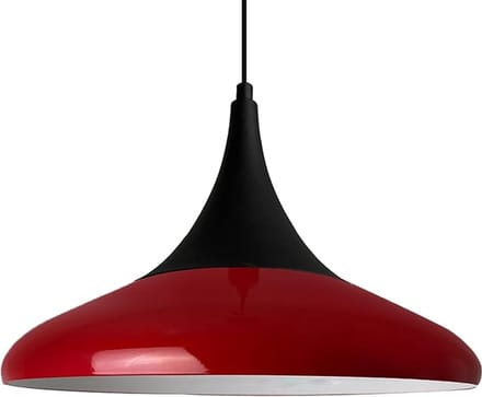 Bamyum Paladin Metalen Hanglamp Ø35cm, Moderne Rood Hanglamp