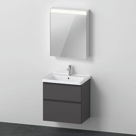 Duravit D-Neo furniture set with mirror cabinet 65 cm DE0115R4949