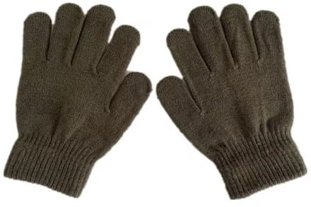 CHPN - Bruine handschoenen - Warme Handschoenen - Warme handen - One size - Bruin - Poly-acryl - Unisex - Elastisch