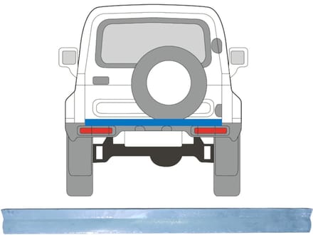 Binnen achterste reparatiepaneel voor Suzuki Samurai 1981-