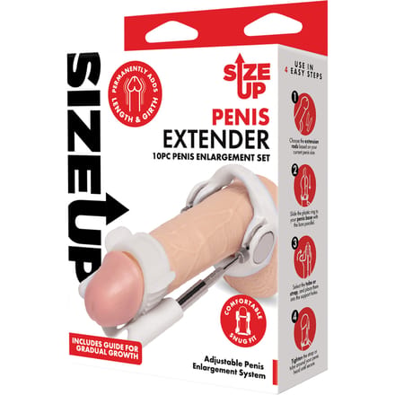 Size-Up Size Up Advanced Penis stretcher System - Wit