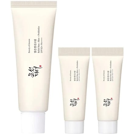 Beauty of Joseon Clear Rice Sun Cream 50ml Set (+10ml × 2) white