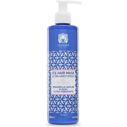 Valquer Masque Cheveux Glace Ultra-Hydratant 300ml blue