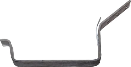 Bakgootbeugel B37 Gegalvaniseerd | 30X5 mm | 45° | Met Lip