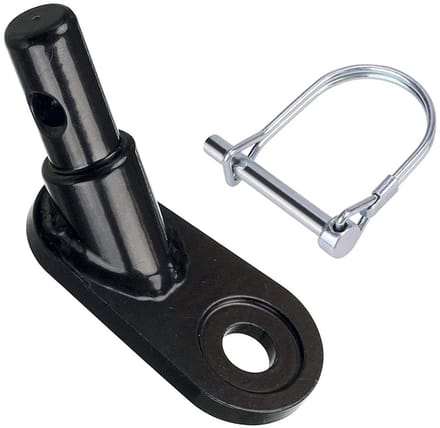 Dailygoods - Stalen Koppeling voor Fietsaanhanger - Trekhaak Adapter