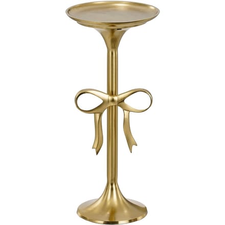 Mica Decorations Bijzettafel - H57 x Ø25 cm - Gerecycled Aluminium - Goud