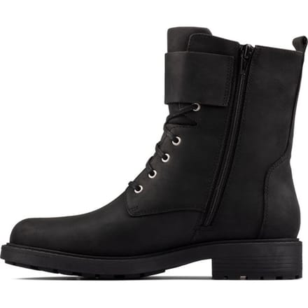 Clarks Orinoco2 Lace - Maat 36 - Dames Laarzen - Black Leather