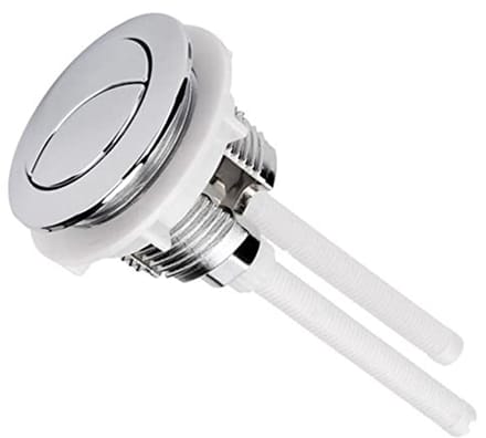 Dubbele Toiletspoelknop 38-45mm - Flexibele en Eenvoudige Installatie